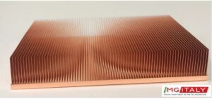 MG ITALY Skived copper fins heatsink