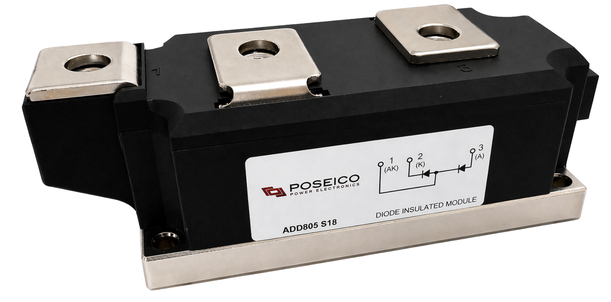 Módulo de diodos POSEICO ADD805S18 para rectificación industrial