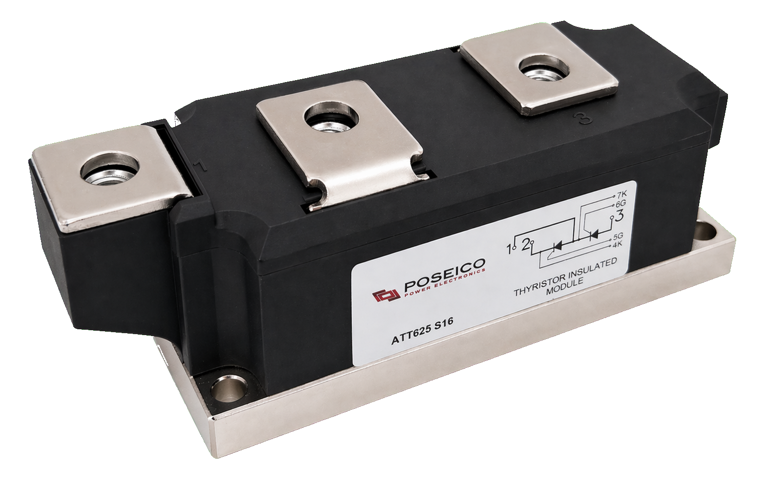 Módulo de tiristores POSEICO ATT625S16 para aplicaciones industriales