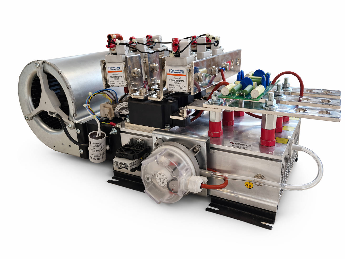 Power stack POSEICO con módulos de potencia para rectificadores y convertidores industriales